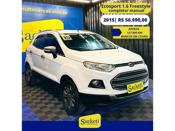 FORD ECOSPORT 1.6 FREESTYLE 16V FLEX 4P MANUAL FORD ECOSPORT 1.6 FREESTYLE 16V FLEX 4P MANUAL